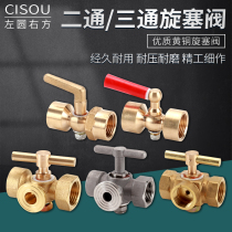 Brass spinning valve thickens boiler pressure gauge 2-way M20*1 5 rotation 4-minute stainless steam steam leakage valve