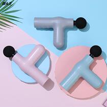 Home Double Handle Shake Mini Fascia Gun Sports Fitness Health Care Portable Muscle Shock Gun