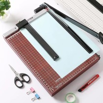 Cut office guillotine knife dotted paper jam a4 tool wooden A4 paper knife photo mini a3 cutter photo