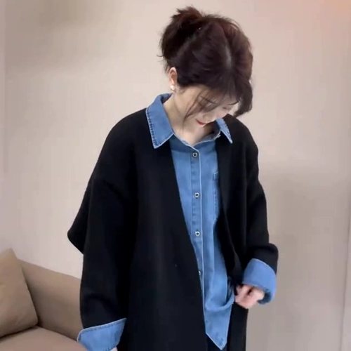 Весенняя рубашка, коллекция 2023, премиум класс, французский стиль, подходит для подростков