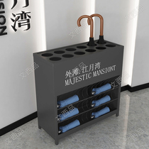 Creative custom umbrella stand Real estate sales department umbrella stand Shopping mall umbrella barrel Floor-to-ceiling hotel umbrella box