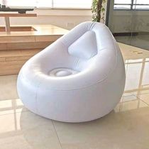 Net red white inflatable sand air lazy recliner Outdoor sofa Literary chair Art chair