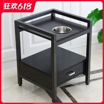 Edge Wei coffee table accessories Side accessories Hemp accessories Tea house Solid wood room table room machine Chess chess chess chess rack Steel wood
