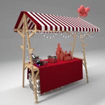 Company activity display stand can be dismantled supermarket enterprise activity supplies jewelry jewelry wooden truck boutique households