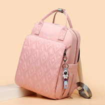 Mommy Bag Bag double shoulder 2022 Fashion Ins Portable Backpack Out of large capacity Double shoulder bag Mother-to-baby bag