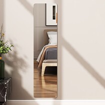 Home Wall self-adhesive full-length mirror dormitory fitting mirror bathroom patch Wall bedroom mirror soft splicing dressing mirror