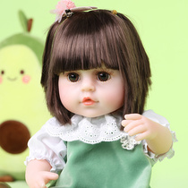 Simulation doll baby girl princess talking doll soft glue silicone fake baby doll