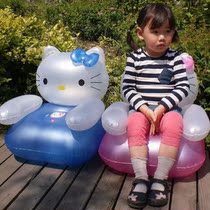 PVC swimming ring material childrens toy sofa inflatable sofa baby seat inflatable stool Beach outdoor
