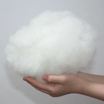 PP cotton filler Space fluffy cotton fiber pillow core Cotton cushion Cotton fiber filled pearl cotton high elastic wire