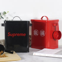 Tide Pet Storage Grain Barrel Dog Grain Barrel Damp seal Cat Grain Barrel Large Capacity Containing storage box Food storage box