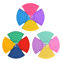 Cross-border battle Board rodent control pioneer toy popit large finger press bubble desktop decompression board