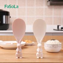 Japanese Fasola rice shovel home creative rice cooker non-stick rice spoon Kitchen can vertical sanitary rice spoon