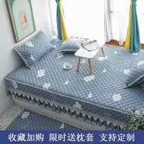 Tatami special sheets New rural fire Kang non-slip thickened bedspread support custom fresh hanging edge bed skirt
