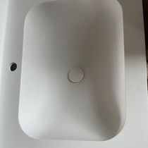 Custom American imported DuPont Corian one-piece basin toilet bathroom cabinet seamless artificial stone washbasin