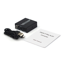 Digital fiber audio coaxial interchanger converter fiber to coaxial fiber to coaxial audio switcher