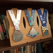 Competition results Small waist medal hanger photo frame medal collection display marathon cross-country running reward placement