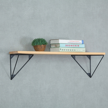 Triangle bracket line creative Shelf shelf tripod tripod load-bearing thickened angle iron wall partition bracket
