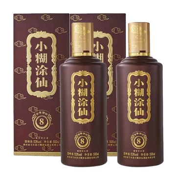 小糊涂仙　485ml×2+100ml 52%　未開封 小糊涂仙8年酱香酒-小糊涂仙8年酱香酒促销价格、小糊涂仙8年酱香酒品牌
