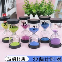Hourglass Timer 1 3 5 10 15 30 45 60 fen zhong time liu sha ping funnel birthday decoration