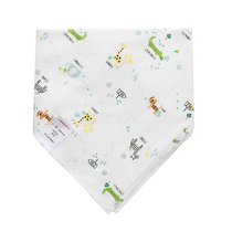 (Second kill) love children infant baby baby zoo cotton bib mouth water towel 0 years old