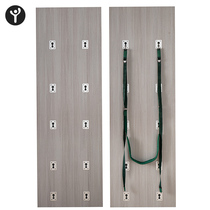 Yoga rehabilitation wall Physiotherapy wall Private teaching fitness wall Custom installation stretching belt Iyengar yoga studio wall rope accessories