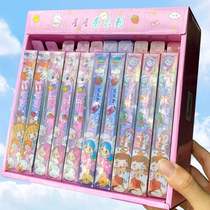 Girls heart star strip origami wishing bottle colored paper strip thick childrens handmade lucky star cute cartoon high-value