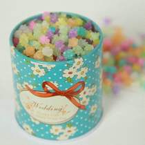 150g small iron canned star sugar Jinping sugar wishing bottle sugar handmade candy flower sugar and wind fruit sugar