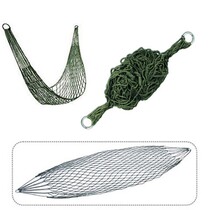 Net rope outdoor hammock nylon rope swing dormitory bedroom net bag cradle hanging tree thick ultra light fishing net hammock