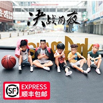 Sakuragi Flower Road Car Ornaments Mens Net Red Car Decoration Animation Slam Dunk