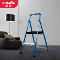 Gold Anchor Home Ladder Thickened Aluminum Alloy Two-step Ladder Multifunction folding ladder telescopic indoor portable herringbone ladder