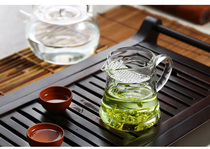 Thickened glass tea cup Green tea fair cup Personal tea cup Filter tea cup Quick cup Office green tea cup