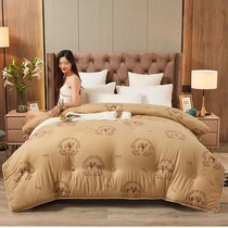 Miao Si Le thickened camel hump warm quilt winter quilt single double Hotel winter cotton quilt core student dormitory