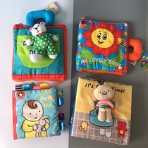 Toy cloth book three-dimensional baby small cloth book 6-12 months baby can not tear up early education puzzle can bite Book 01-3 years old