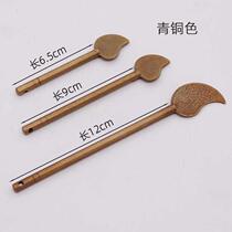 Chinese antique Ming and Qing furniture copper accessories bookcase door strip Pin Pin top box cabinet copper bolt straight bolt copper bolt pin