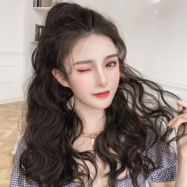 2021 New Grab Pony Tail Wig Female Long Hair Corn High Pony Tail French Wool Roll Hair Wig