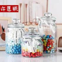 Cork transparent wishing star bottle starry sky bottled lucky star bottle drifting bottle creative gift glass bottle