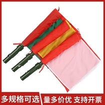 Flag-red and yellow red hand flag with tricolor lamp horn whistle individual forces tactical zhi hui qi