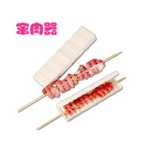 Barbecued meat artifact skewers barbecue sanitary skewers do not require manual and tedious scurrying