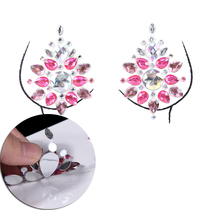 New Arrival 1pc Bling Sticker Crystal Nipple Stickers can be