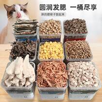 Freeze-dried Cat Snacks Young Cat Nutrition Fatter Chicken Breast Chicken Breast multispring fish Cat Small Quail Grain Beef Kitty snacks