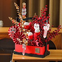 New Years blessing barrel jewelry office housewarming new home gift living room TV cabinet porch small ornaments home accessories