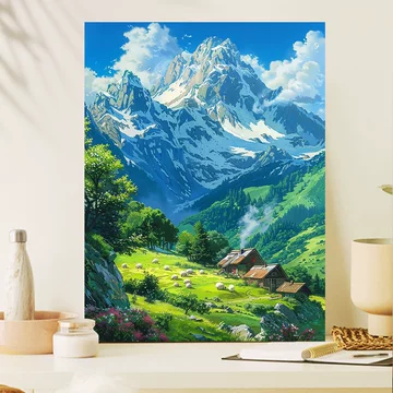 山水风景数字油画-山水风景数字油画促销价格、山水风景数字油画品牌- 淘宝