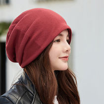 Autumn and winter scarf hat neck guard versatile multifunctional headscarf mask twisted hat men and women Moon hat