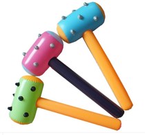 Activity props children Baby Beating inflatable hammer plastic toy Air bat beating Gopher balloon hammer hammer Mace