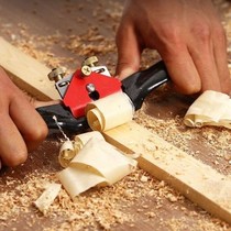 Woodworking bird Planer one-word trimming adjustable hand push Planer Special household Carpenter hand tool diy Woodworking planing