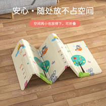 Baby crawling pad thick foldable xpe living room home summer climbing pad baby non-toxic and tasteless foam pad