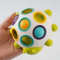 Buckle hole toy baby buckle hole small beetle baby grip training digging hole finger fine training one and a half years old