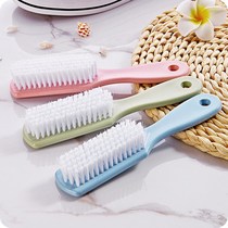(4 pieces) shoe washing brush double head bristles cleaning brush shoe brush soft hair multifunctional washing brush household shoe brush