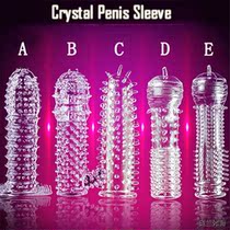 Penis Extender Seleeve Reusable Condomes Sex Products For Men