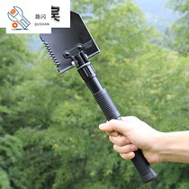 Shovel outdoor digging multi-function planting flower digging small shovel gardening tool pickaxe hoe portable hoe